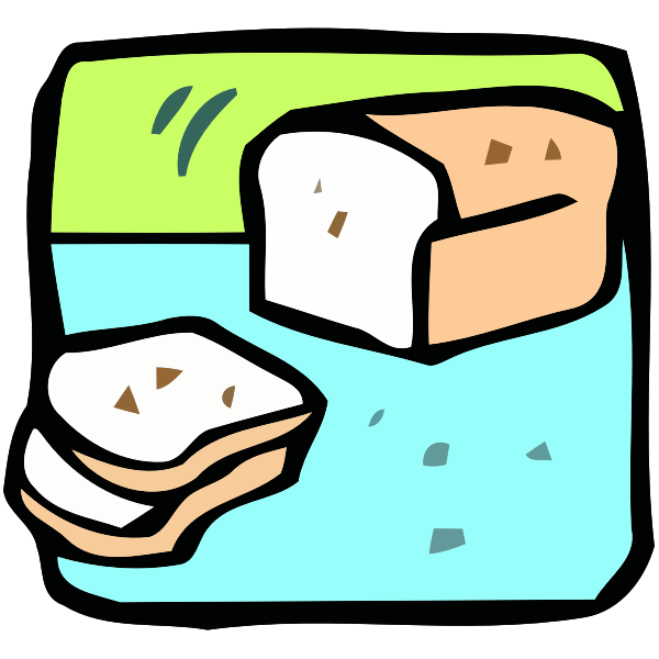 SVG Cartoon bread