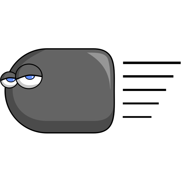 SVG Cartoon bullet