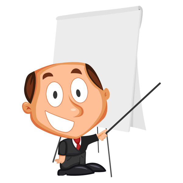 SVG Cartoon businessman