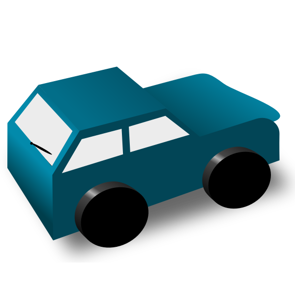 SVG cartoon car vector graphics