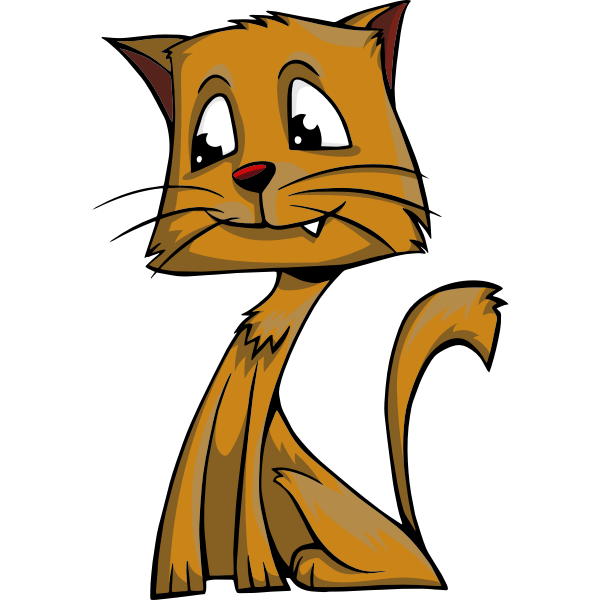 SVG Cartoon cat-1573638497