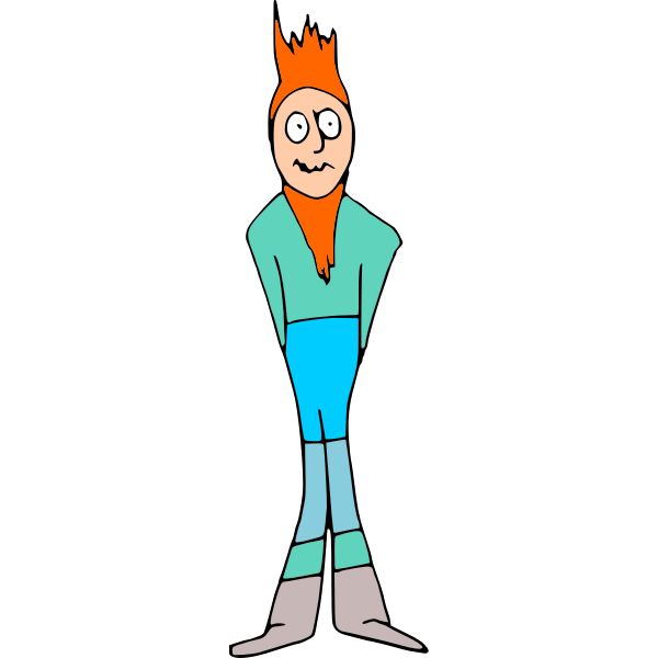 SVG Cartoon Character 12