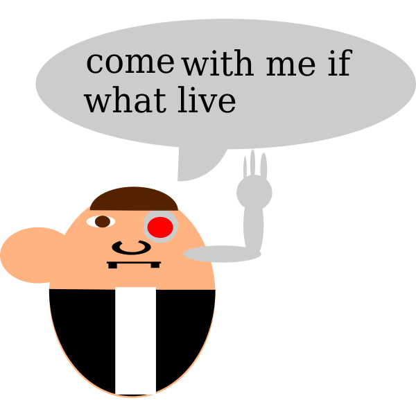 SVG Cartoon character 23
