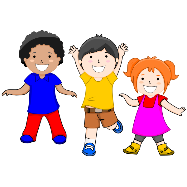 SVG Cartoon children