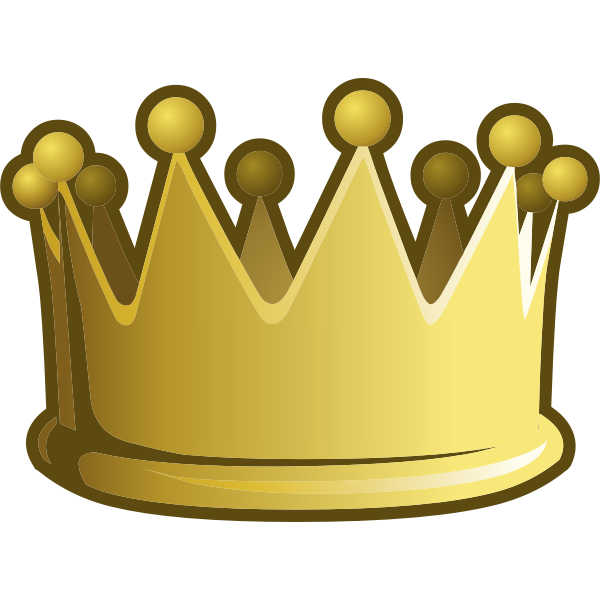 SVG Cartoon crown