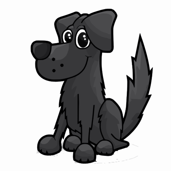 SVG Cartoon dog-1573832302