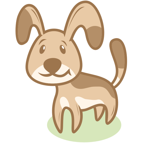 SVG Cartoon dog-1576015495
