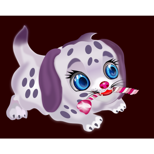 SVG Cartoon doggy