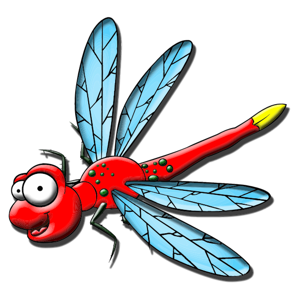 SVG Cartoon dragonfly-1576143694