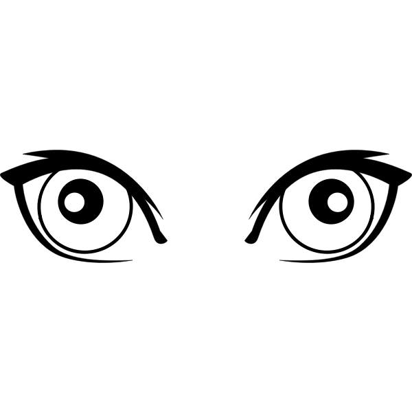 SVG Cartoon Eyes