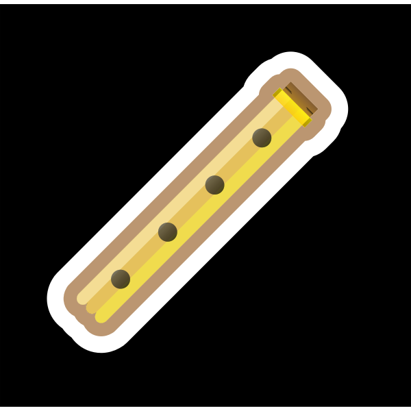 SVG Cartoon flute