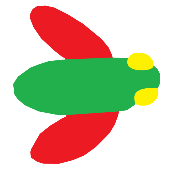 SVG Cartoon fly