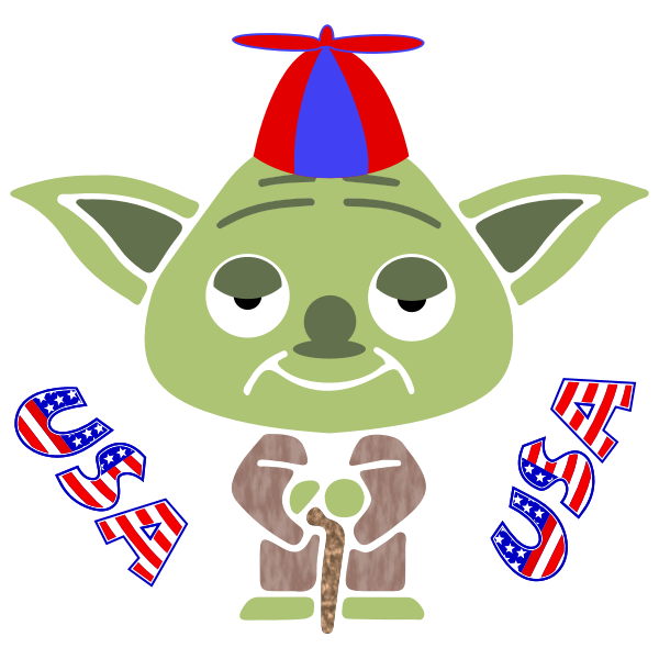 SVG Cartoon green mouse