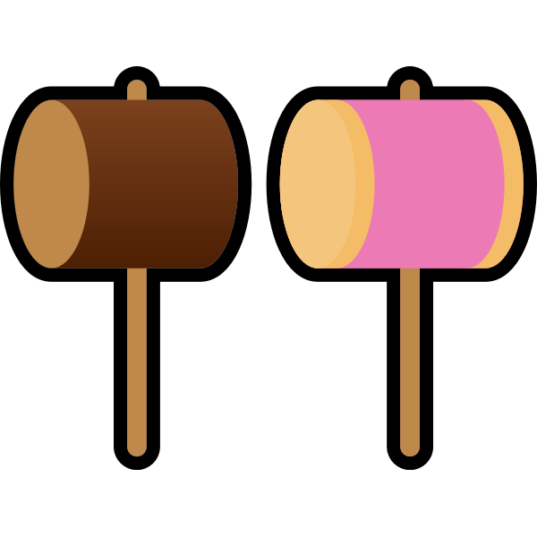 SVG Cartoon hammers