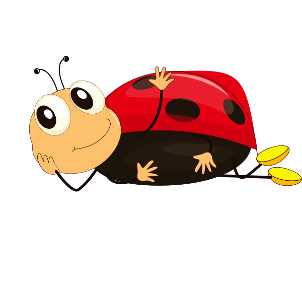 SVG Cartoon insect