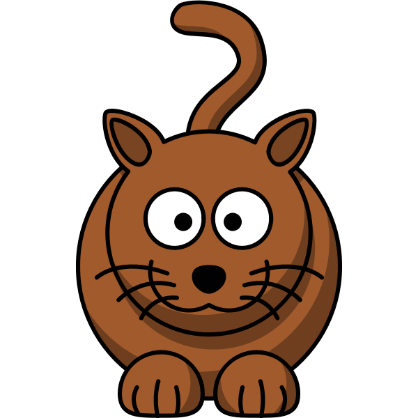 SVG Cartoon kitty