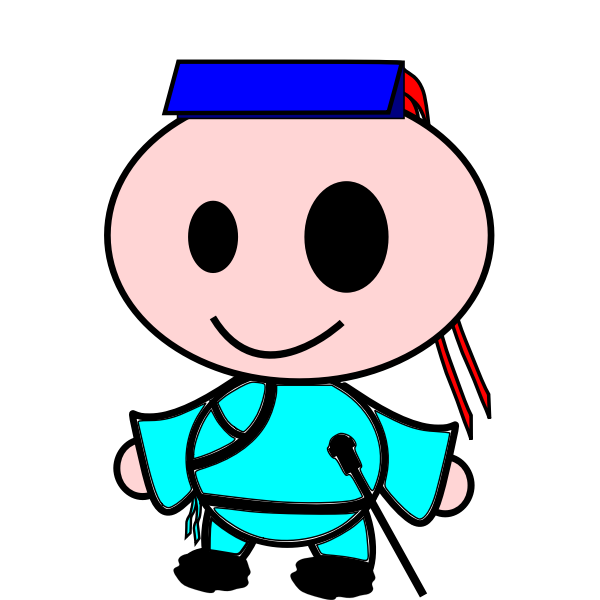 SVG Cartoon knight sketch
