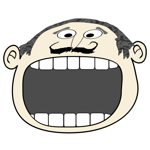 SVG Cartoon man image