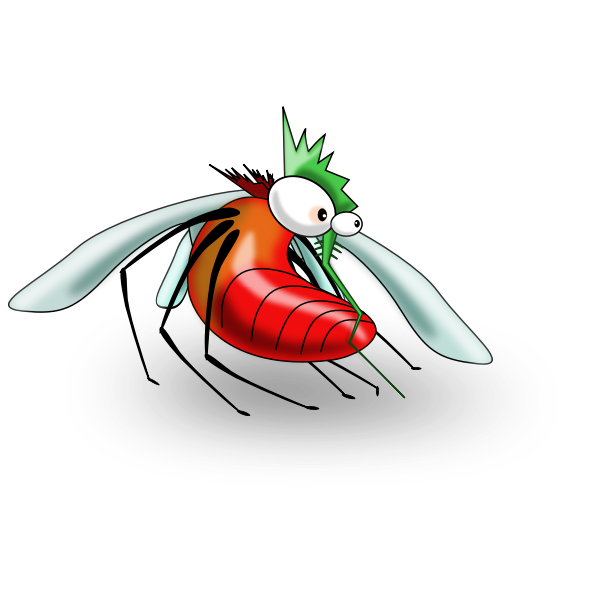 SVG Cartoon mosquito