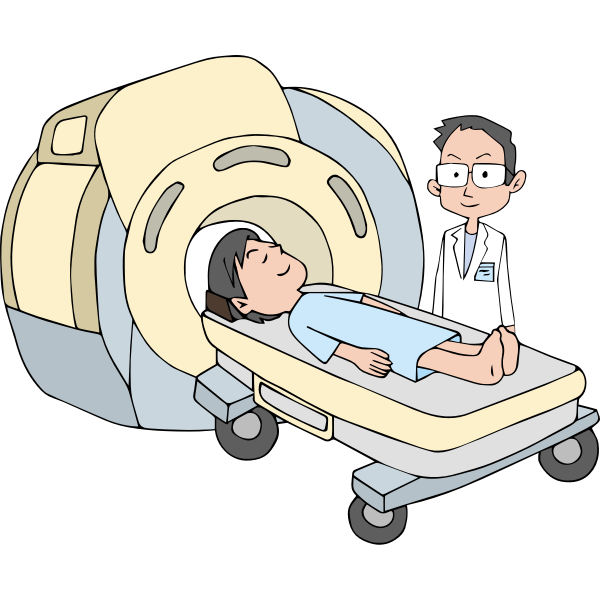 SVG Cartoon MRI image