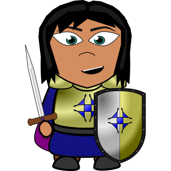 SVG Cartoon nobleman