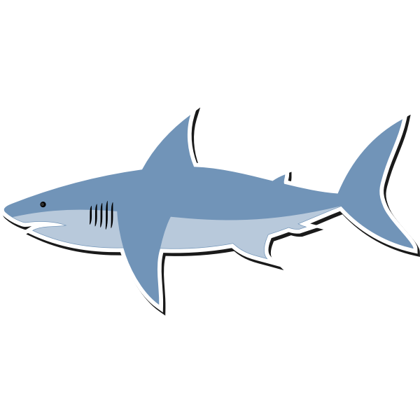 SVG Cartoon Shark-1576143154