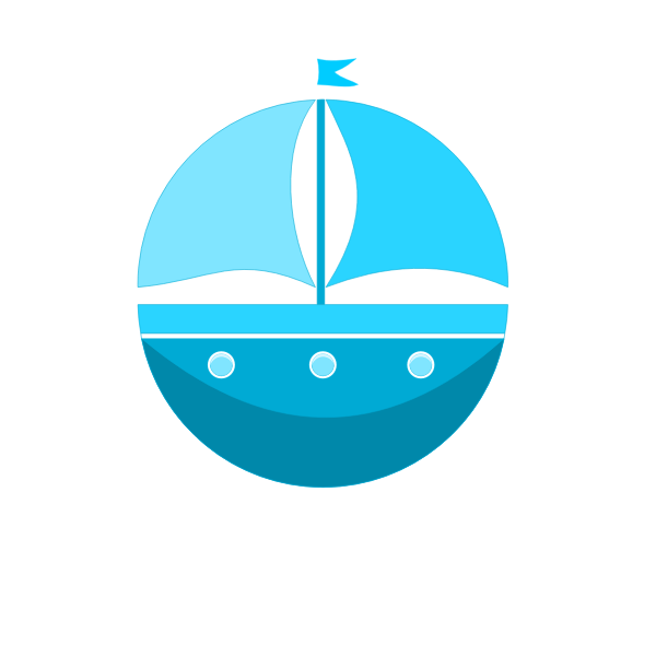 SVG Cartoon ship silhouette