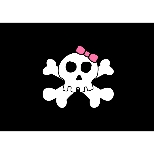 SVG Cartoon skull