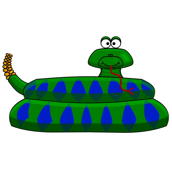 SVG Cartoon snake