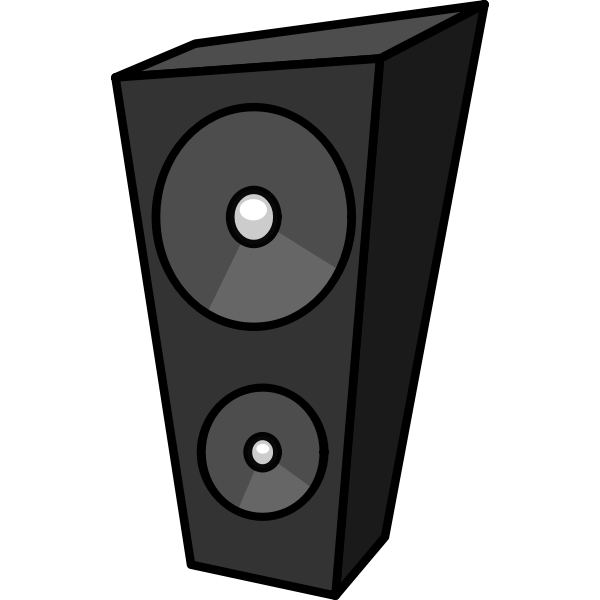 SVG Cartoon speaker