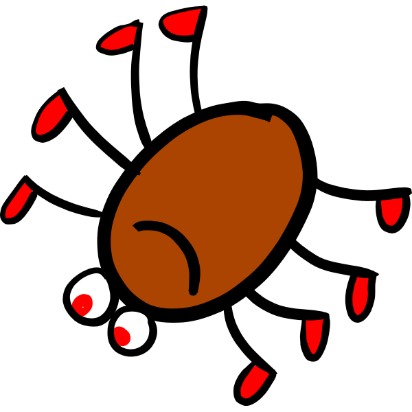 SVG Cartoon spider