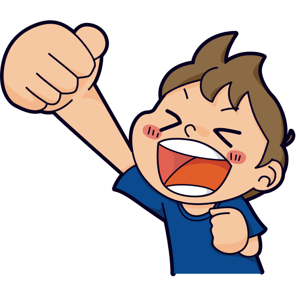 SVG Cartoon stretching