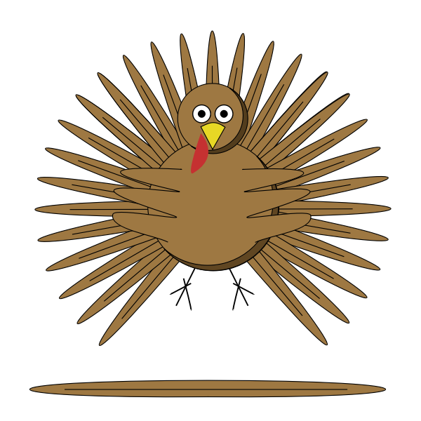 SVG Cartoon turkey-1579450699