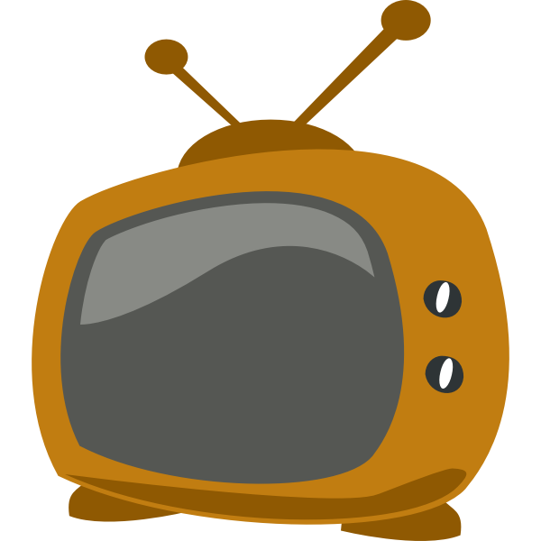 SVG Cartoon tv
