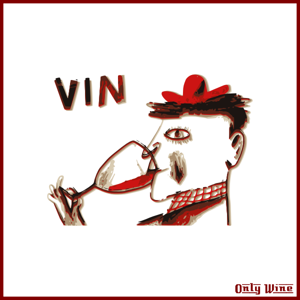 SVG Cartoon wine tasting