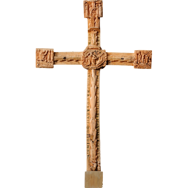 SVG Carved cross