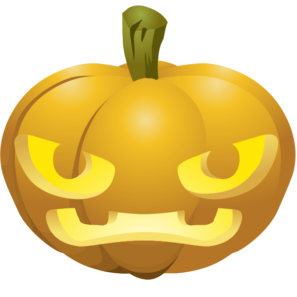 SVG carved pumpkins lit 1