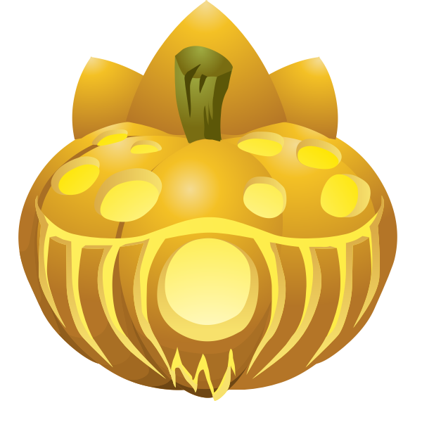 SVG carved pumpkins lit 5