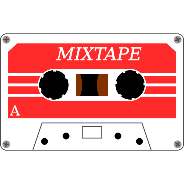 SVG Cassette Stylised