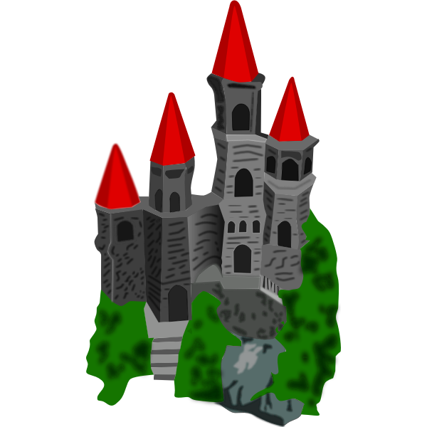 SVG Castle color