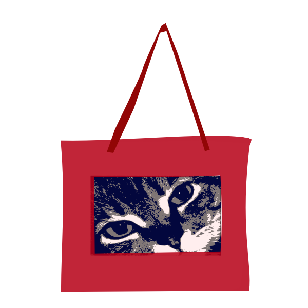SVG Cat bag