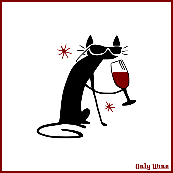 SVG Cat drinking image