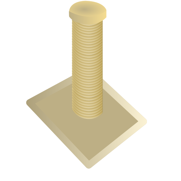 SVG Cat scratching post vector image