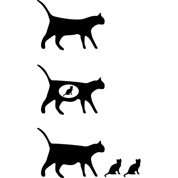 SVG Cat vector icons