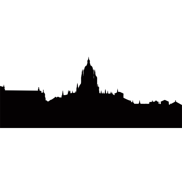 SVG Cathedral Silhouette