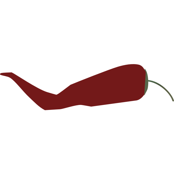 SVG cayenne pepper simple