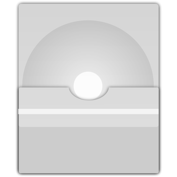 SVG CD case vector clip art