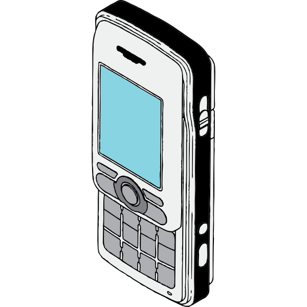 SVG cell phone