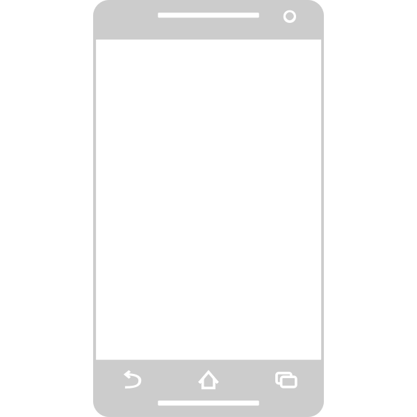 SVG Cell phone icon