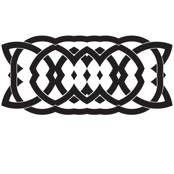 SVG Celtic knot design art